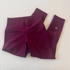 ALO purple leggings